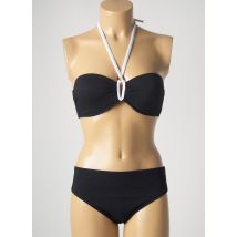 TESSY - Maillot de bain 2 pièces noir en polyamide - Femme - Taille TU - Modz