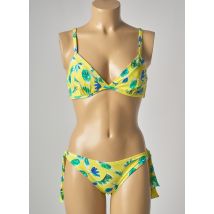 ROIDAL - Maillot de bain 2 pièces jaune en polyamide - Femme - Taille TU - Modz