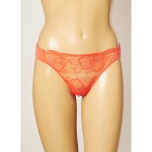 WACOAL - Tanga orange en polyamide - Femme - Taille 40 - Modz
