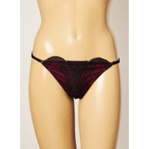AMBRA - String rouge en polyamide - Femme - Taille 40 - Modz