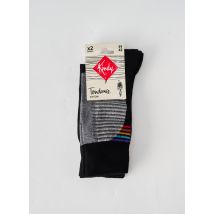 KINDY - Chaussettes noir en coton - Homme - Taille 39 - Modz