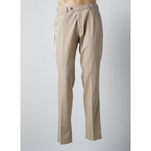 BUGATTI - Pantalon droit beige en coton - Homme - Taille 46 - Modz