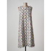 KONTESSA - Robe mi-longue bleu en polyester - Femme - Taille 36 - Modz