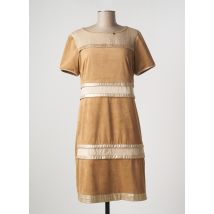 RINASCIMENTO - Robe mi-longue beige en polyester - Femme - Taille 40 - Modz