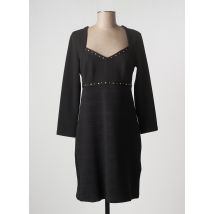 JUS D'ORANGE - Robe mi-longue noir en polyester - Femme - Taille 36 - Modz