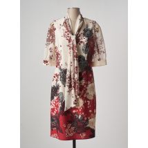 EDAS - Robe mi-longue beige en polyester - Femme - Taille 40 - Modz
