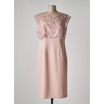 EDAS - Robe mi-longue beige en polyester - Femme - Taille 44 - Modz