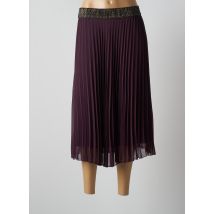 HANITA - Jupe mi-longue violet en polyester - Femme - Taille 40 - Modz