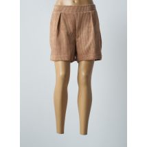 FILLES A SUIVRE - Short beige en polyester - Femme - Taille 40 - Modz