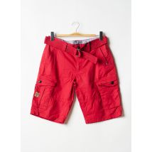 RITCHIE - Short rouge en coton pour homme - Taille 40 - Modz