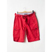 RITCHIE - Short rouge en coton - Homme - Taille 38 - Modz