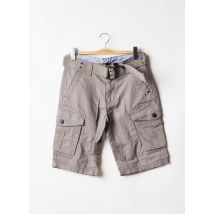 RITCHIE - Short gris en coton pour homme - Taille 40 - Modz
