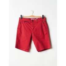 RITCHIE - Short rouge en coton - Homme - Taille 38 - Modz