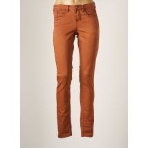 CREAM - Pantalon slim marron en coton - Femme - Taille W25 - Modz