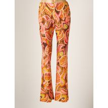 LOLA CASADEMUNT - Pantalon flare orange en polyester pour femme - Taille 40 - Modz