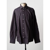 DANIEL HECHTER - Chemise manches longues noir en coton - Homme - Taille M - Modz