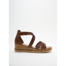 REMONTE - Sandales/Nu pieds marron en cuir pour femme - Taille 36 - Modz
