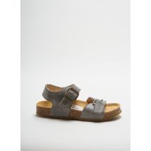 BOPY - Sandales/Nu pieds gris en cuir pour garçon - Taille 29 - Modz