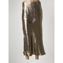 CHARMING GIRL - Jupe longue jaune en polyester - Femme - Taille 36 - Modz