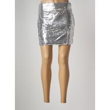 FEELHOO - Jupe courte gris en polyester - Femme - Taille 38 - Modz