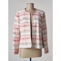 WEINBERG - Veste casual rose en acrylique pour femme - Taille 46 - Modz