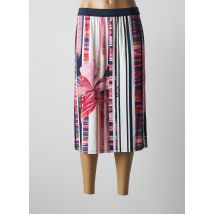 PAUPORTÉ - Jupe mi-longue bleu en viscose - Femme - Taille 50 - Modz