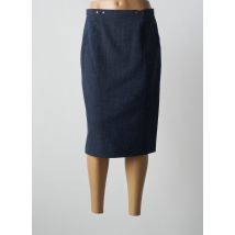WEINBERG - Jupe mi-longue bleu en polyester - Femme - Taille 40 - Modz