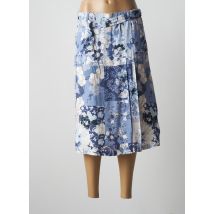 PAUPORTÉ - Jupe mi-longue bleu en viscose - Femme - Taille 44 - Modz