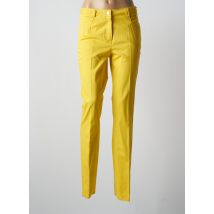 PAUPORTÉ - Pantalon droit jaune en coton pour femme - Taille 38 - Modz