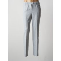 WEINBERG - Pantalon droit gris en coton - Femme - Taille 48 - Modz