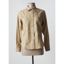 STK - Chemisier beige en lin - Femme - Taille 36 - Modz