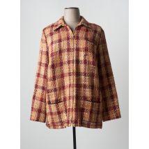 MY WAY FER - Veste casual orange en polyester - Femme - Taille 50 - Modz