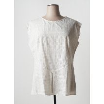JEAN GABRIEL - Top blanc en coton - Femme - Taille 52 - Modz