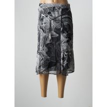 GEVANA - Jupe mi-longue noir en polyester - Femme - Taille 44 - Modz