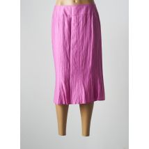 SOMMERMANN - Jupe mi-longue rose en bambou - Femme - Taille 42 - Modz