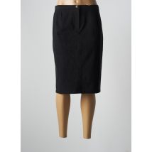 CLAUDIA GIL - Jupe mi-longue noir en coton - Femme - Taille 48 - Modz