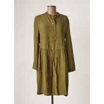 DES PETITS HAUTS - Robe courte vert en viscose - Femme - Taille 38 - Modz