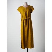 DES PETITS HAUTS - Robe longue vert en lin - Femme - Taille 36 - Modz