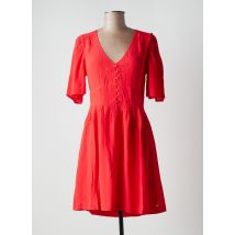 MAISON SCOTCH - Robe courte rouge en viscose pour femme - Taille 38 - Modz