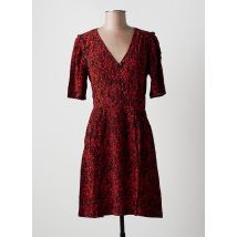 MAISON SCOTCH - Robe courte rouge en viscose - Femme - Taille 34 - Modz