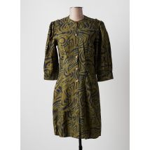 MAISON SCOTCH - Robe mi-longue vert en viscose pour femme - Taille 38 - Modz