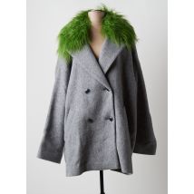 ESSENTIEL ANTWERP - Manteau long gris en laine pour femme - Taille 40 - Modz