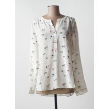 DES PETITS HAUTS - Blouse beige en soie - Femme - Taille 40 - Modz