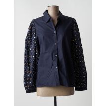 ESSENTIEL ANTWERP - Chemisier bleu en coton - Femme - Taille 38 - Modz