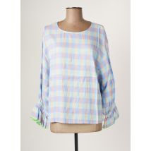 ESSENTIEL ANTWERP - Blouse bleu en acetate - Femme - Taille 38 - Modz