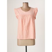 DES PETITS HAUTS - Top rose en coton - Femme - Taille 36 - Modz