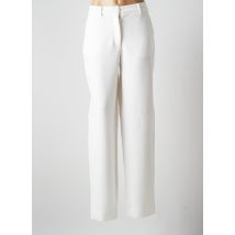 ESSENTIEL ANTWERP - Pantalon droit blanc en polyester - Femme - Taille 42 - Modz