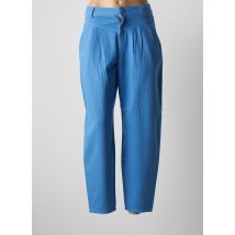 DES PETITS HAUTS - Pantalon 7/8 bleu en coton pour femme - Taille 34 - Modz