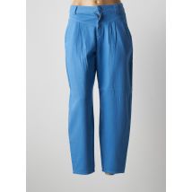 DES PETITS HAUTS - Pantalon 7/8 bleu en coton - Femme - Taille 38 - Modz