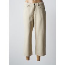 AMERICAN VINTAGE - Jeans coupe large beige en coton - Femme - Taille W28 - Modz